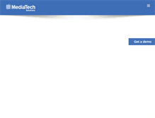 Tablet Screenshot of mediatech-solutions.com
